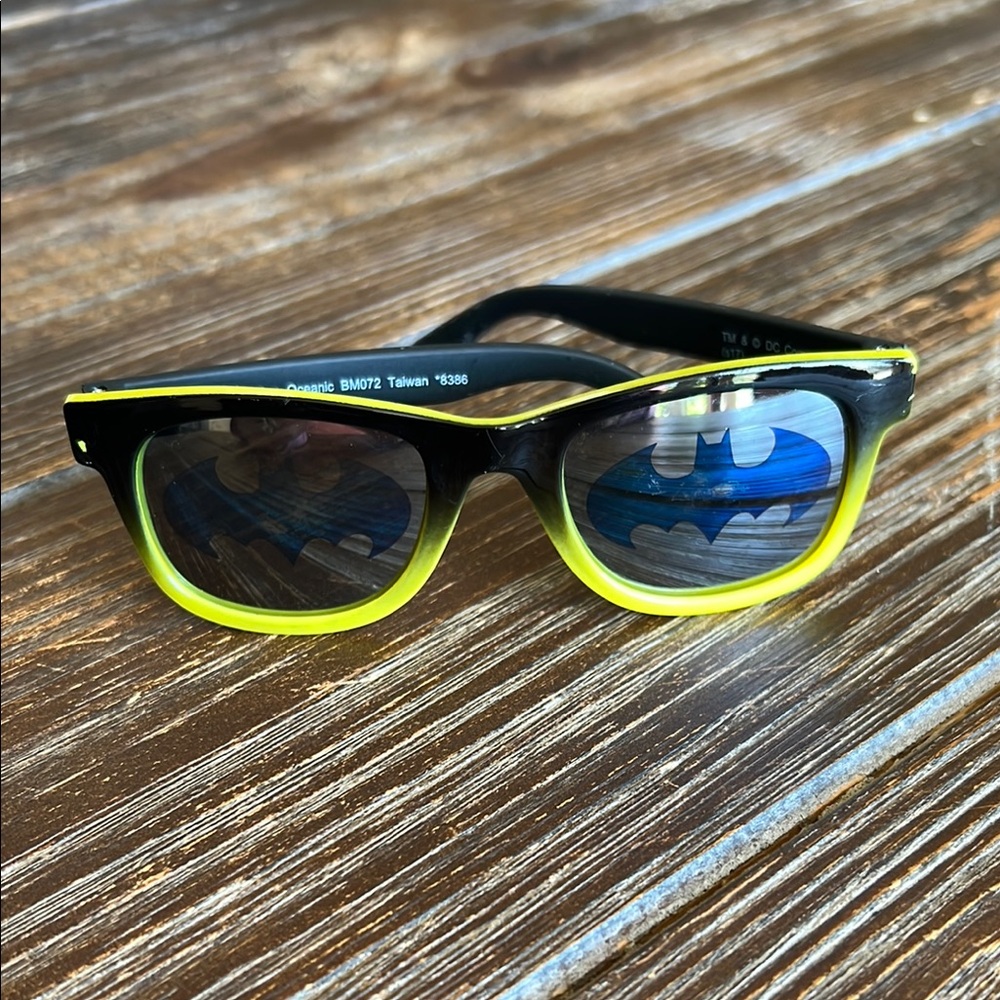 Kids Batman Sunglasses with Yellow and Black Frame